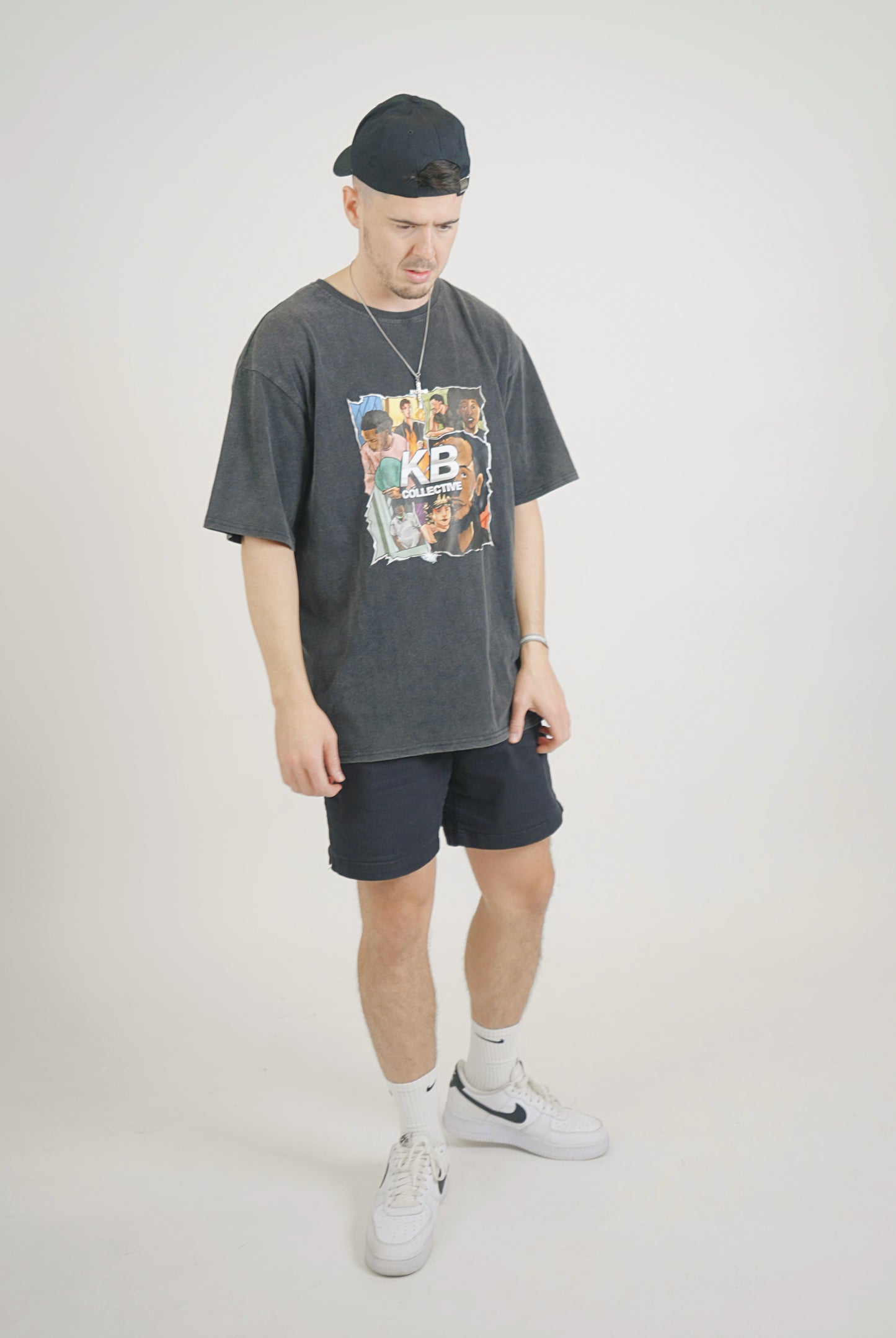 'Origins' Collage Oversized Tee